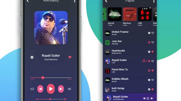 Music Player UI/UX Design